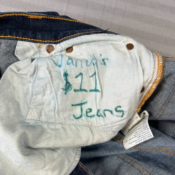 Nudie Jeans Mens Made in Italy Size 32x30 Blue Denim Mens Organic Cotton - Picture 10 of 10